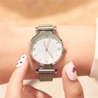Women Wrist Watch, Stainless Steel, with Glass & Tibetan Style, fashion jewelry & for woman, more colors for choice, 240x14mm, Sold By PC