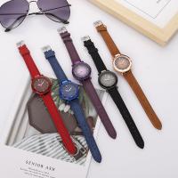 Women Wrist Watch PU Leather with Glass fashion jewelry & for woman Sold By PC