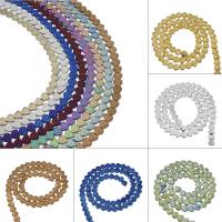Nicht-magnetische Hämatit Perlen, Non- magnetische Hämatit, Herz, plattiert, verschiedene Größen vorhanden, keine, 7x6x3mm, 75PCs/Strang, verkauft von Strang