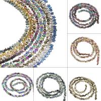 Nicht-magnetische Hämatit Perlen, Non- magnetische Hämatit, Stern, plattiert, verschiedene Größen vorhanden, keine, ca. 134PCs/Strang, verkauft von Strang
