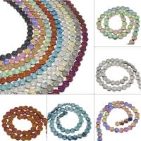 Ikke-magnetiske Hæmatit perler, Ikke-magnetisk hæmatit, forgyldt, du kan DIY, flere farver til valg, 8*4mm, Ca. 48pc'er/Strand, Solgt af Strand