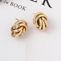 Zinc Alloy Stud Earring stainless steel post pin plated for woman nickel lead & cadmium free 23mm Sold By Pair