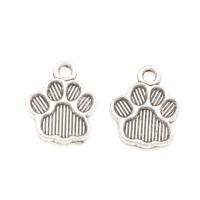Zinc Alloy Pendants Claw antique silver color plated nickel lead & cadmium free Approx 1.5mm Approx Sold By Bag