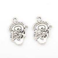 Zinc Alloy Pendants antique silver color plated nickel lead & cadmium free Approx 3mm Approx Sold By Bag