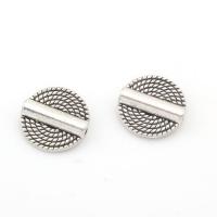 Zinc Alloy Spacer Beads antique silver color plated nickel lead & cadmium free 14*4mm Approx 1mm Approx Sold By Bag