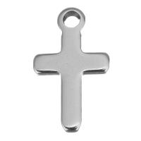 Stainless Steel Cross Pendants original color Approx 2.5mm Sold By Lot