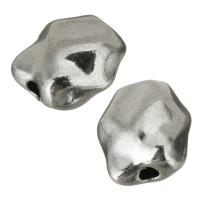 Zinc Alloy Jewelry Beads silver color nickel lead & cadmium free Approx 2.5mm Sold By Lot