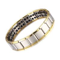 Titanium Steel Bracelet with Germanium plated fashion jewelry & for man 13mm Sold By PC