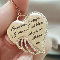 Zinc Alloy Jewelry Necklace Heart for woman & with rhinestone 3.8cm Length 17.7 Inch 2 Inch Sold By Lot