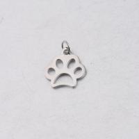 Stainless Steel Pendants Claw plated DIY & hollow nickel lead & cadmium free 15*16mm Approx 1.5mm Sold By Lot