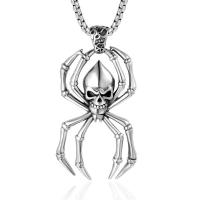 Titanium Steel Pendants Spider fashion jewelry 82mmx42.1mm Sold By PC