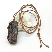 Schorl Halsband, med Nylon, mode smycken & Unisex, svart, 25~30mm, Säljs av Strand