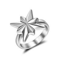 Titanium Steel Δάχτυλο του δακτυλίου, κοσμήματα μόδας & για άνδρες και γυναίκες & διαφορετικό μέγεθος για την επιλογή, 15.2mmx6.2mm, Sold Με PC