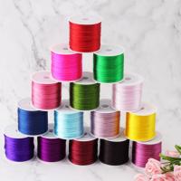 Polyester Cord, DIY, more colors for choice, nickel, lead & cadmium free, 1.50mm, Approx 30m/Spool, Sold By Spool