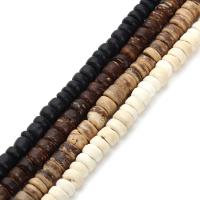 Perles en bois, rondelle, plus de couleurs à choisir, 5mm, Trou:Environ 1mm, Environ 330PC/sac, Vendu par sac
