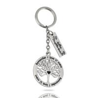 Stainless Steel Key Clasp platinum color plated Unisex & hollow 25mmuff0c35mm Sold By Lot