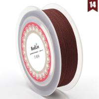 Nylon Nonelastic Thread, Round, durable & DIY, more colors for choice, nickel, lead & cadmium free, 1mm, 20m/Spool, Sold By Spool