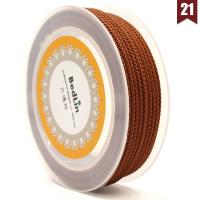 Nylon Nonelastic Thread, Round, durable & DIY, more colors for choice, nickel, lead & cadmium free, 2mm, 10m/Spool, Sold By Spool