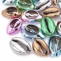 Shell Beads plated 17-21mm 11-14mm 6-8mm Sold By Bag