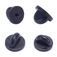 Plastic Brooch Findings, black, 7x11mm, 200PCs/Bag, Sold By Bag