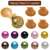 Akoya Cultured Sea Pearl Oyster Beads , Akoya Cultured Pearls, Potato, mixed colors, 7-8mm, 10PCs/Bag, Sold By Bag
