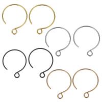 Stainless Steel Hook Earwire plated with loop Approx 2.5mm Sold By Lot