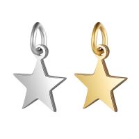 Stainless Steel Pendants Star fashion jewelry & DIY Sold By Lot