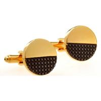 Brass Cufflinks, plated, Unisex & different styles for choice & enamel, nickel, lead & cadmium free, 10mm, Sold By PC