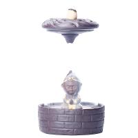 Backflow Incense Burner, Porcelain, handmade, for home and office & durable & different styles for choice, Sold By PC