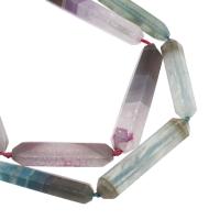 Naturlige Lace Agate perler, blonde agat, du kan DIY, 81x16mm/15x43mm, Hole:Ca. 2mm, Ca. 6pc'er/Strand, Solgt af Strand