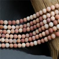 Pink Aventurine Beads Round & frosted Approx 1mm Sold By Strand