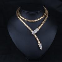 Zinek svetr řetěz náhrdelník, módní šperky & pro ženy & s drahokamu, více barev na výběr, nikl, olovo a kadmium zdarma, Prodáno By Strand