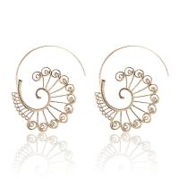 Zinc Alloy Drop Earrings gold color plated for woman nickel lead & cadmium free Sold By Lot