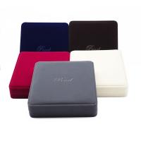 Velveteen Nakit Box Set, Pravokut, modni nakit & različitih stilova za izbor, 5/Set, Prodano By Set