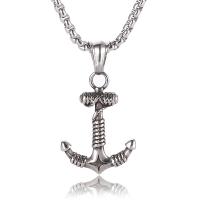 Stainless Steel Jewelry Necklace Anchor fashion jewelry & for man Sold By PC