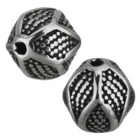 Esferas de aço inoxidável, cor original, 9.50x9.50x9.50mm, Buraco:Aprox 1.5mm, 20PCs/Lot, vendido por Lot