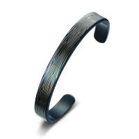 Stainless Steel Cuff Bangle fashion jewelry & for man 9mm Inner Approx 66mm Sold By PC
