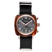 Unisex Wrist Watch Nylon with Glass & Zinc Alloy plated fashion jewelry Sold By Strand