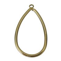 Brass Jewelry Pendants, golden, nickel, lead & cadmium free, 19x34x2mm, Hole:Approx 2mm, 50PCs/Lot, Sold By Lot