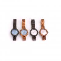 Unisex Wrist Watch Stainless Steel with Wood waterproofless & Adjustable Sold By PC