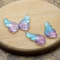 Lampwork Cabochon plated 18*38mm Sold By Lot