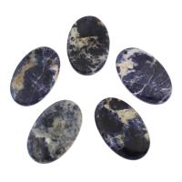 Sodalite Pendant, fashion jewelry & DIY, 53x34x6mm, Hole:Approx 2.5mm, Sold By PC