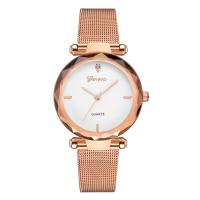Women Wrist Watch Zinc Alloy with Glass plated fashion jewelry & for woman nickel lead & cadmium free Sold By Strand