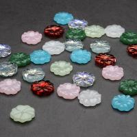 Lampwork Beads Flower plated 15mm Sold By Lot