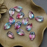Perles murano faites à la main , chalumeau, Placage, DIY, plus de couleurs à choisir, 8*14mm, 10PC/lot, Vendu par lot