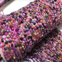 Gemstone Beads, polished, DIY & different materials for choice & faceted, more colors for choice, 3x4mm, Approx 95PCs/Strand, Sold Per Approx 15 Inch Strand