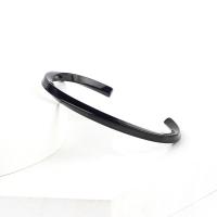 Stainless Steel Cuff Bangle plated fashion jewelry & for woman nickel lead & cadmium free Sold By PC