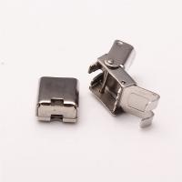 Stainless Steel Foldover Clasp, different size for choice, original color, 10PCs/Lot, Sold By Lot
