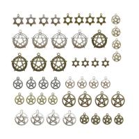 Zinc Alloy Pendants plated DIY & mixed nickel lead & cadmium free 25mm  Sold By Lot