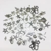 Zinc Alloy Pendants plated mixed pattern & DIY nickel lead & cadmium free 15mm-35mm  Sold By Lot